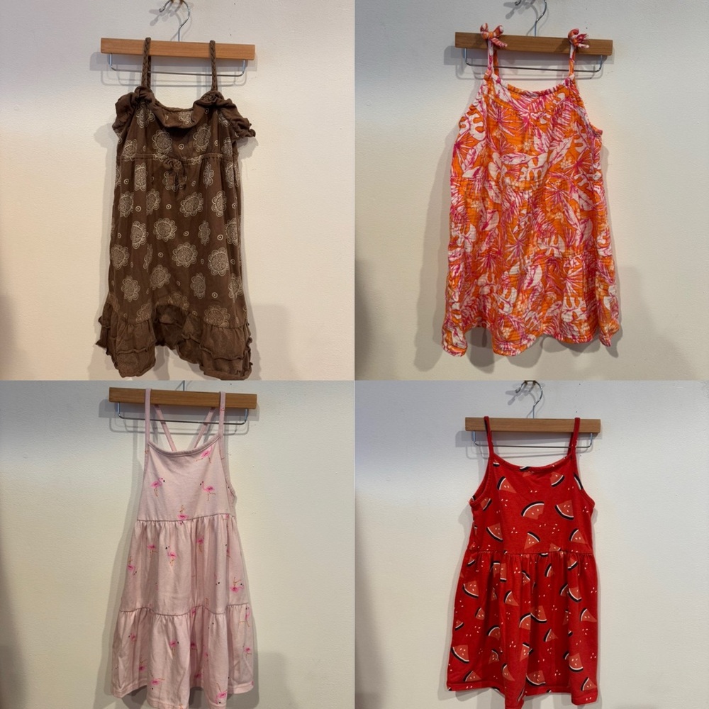 Girls Sleeveless Dress Bundle